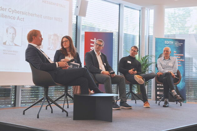 Expertenpanel zum Thema Cyber-Resilienz