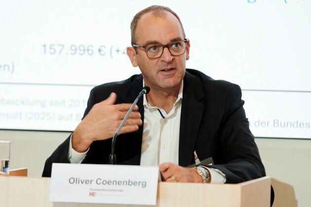 Oliver Coenenberg, Vorstandsvorsitzender HessenChemie