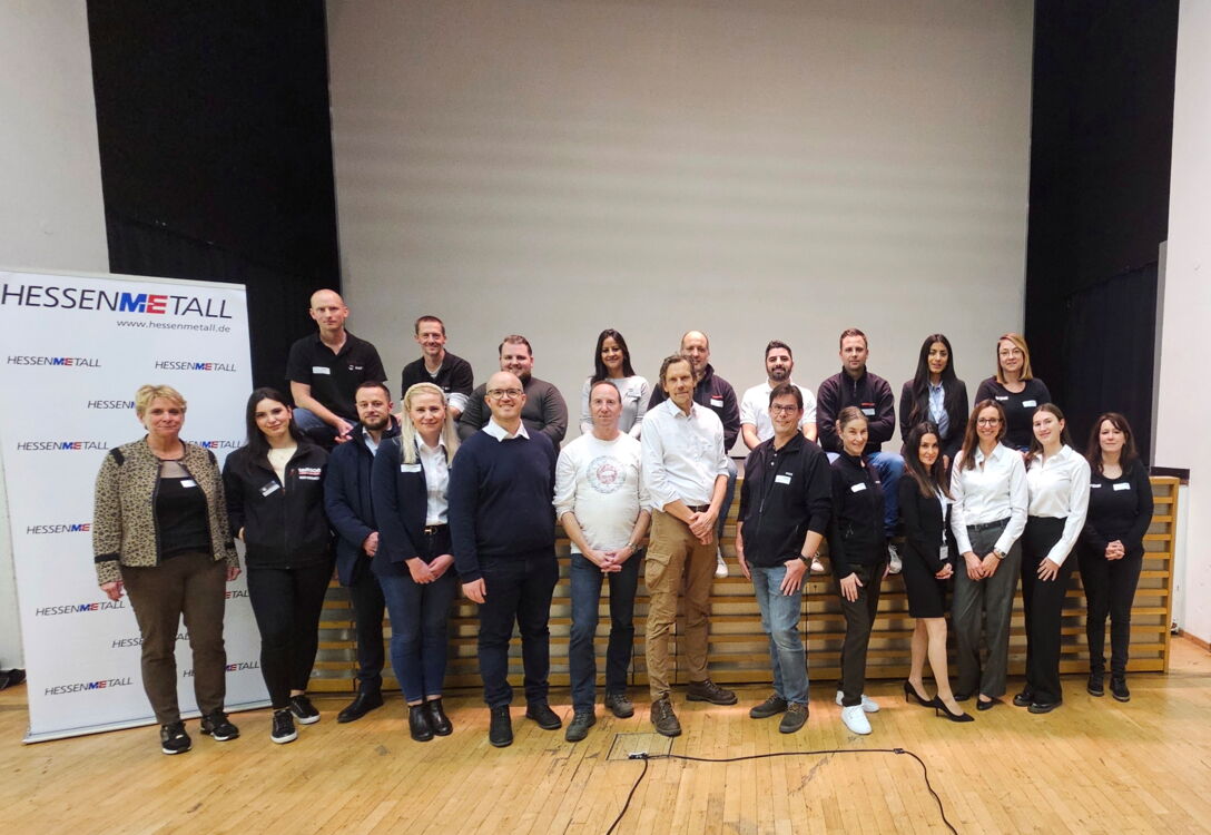 Die beteiligten Mitgliesunternehmen von HESSENMETALL Rhein-Main-Taunus sowie Offenbach und Osthessen.