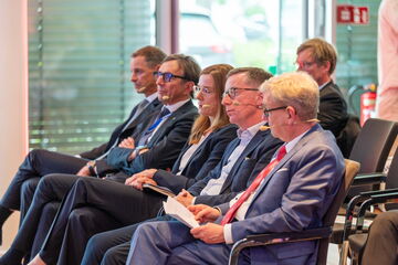 Erste Reihe im Publikum (Foto: Julia Reisinger)