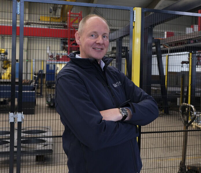 Dr. Frank Grote, Geschäftsführer der FRANK Walz- und Schmiedetechnik GmbH in Hatzfeld-Reddighausen