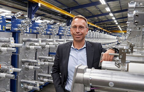 Jochen Zaun von der Firma Georg Sahm GmbH & Co. KG