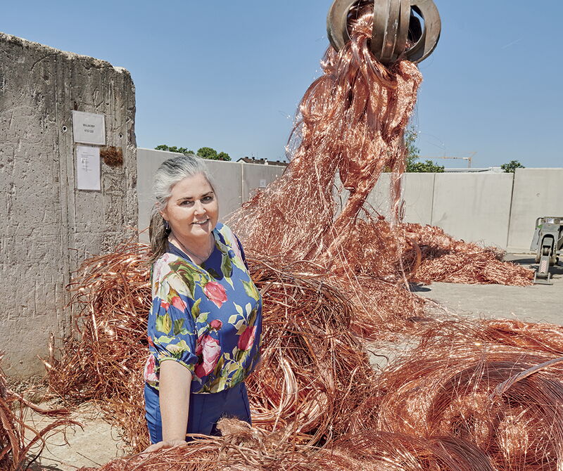 Zirec - Foto mit Chefin/Scheffler
