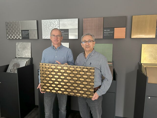 Klaus Blaschke und Halil Alpaslan, Inox Schleiftechnik, Frankenberg