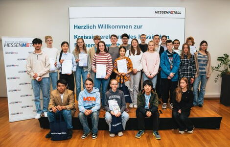 Kreissiegerinnen und -sieger des hessischen Mathematikwettbewerbs