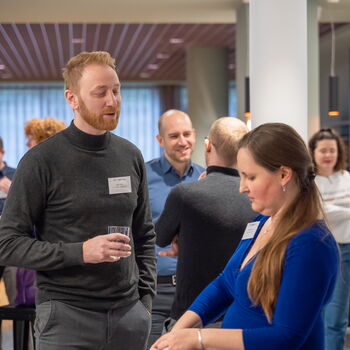 Talents2Germany, Eleonore Wall beim Netzwerken