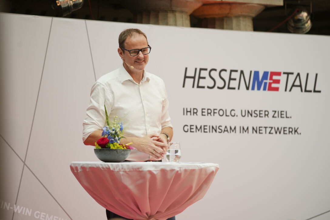 Vince Ebert während seines Auftritts.