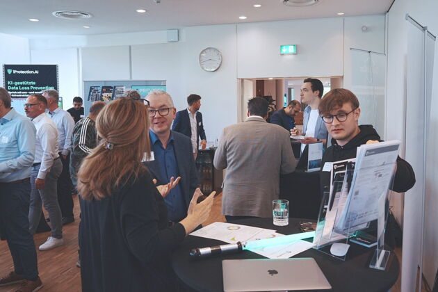 Startups in der Ausstellung