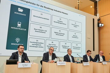 Dirk Meyer, Oliver Coenenberg, Hanno Kempermann, Wolf Matthias Mang, Dirk Pollert (v.l.n.r.)