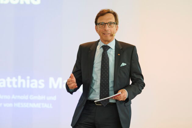 Wolf Matthias Mang, Vorstandsvorsitzender HESSENMETALL, Geschäftsführer, Arno Arnold GmbH
