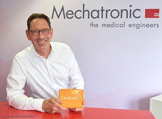 Holger Frank, CEO von Mechatronic mit Cardi-Link