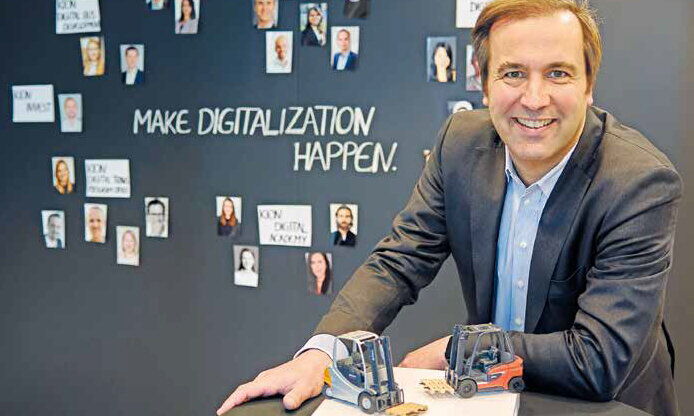 Kion CEO Maik Manthey