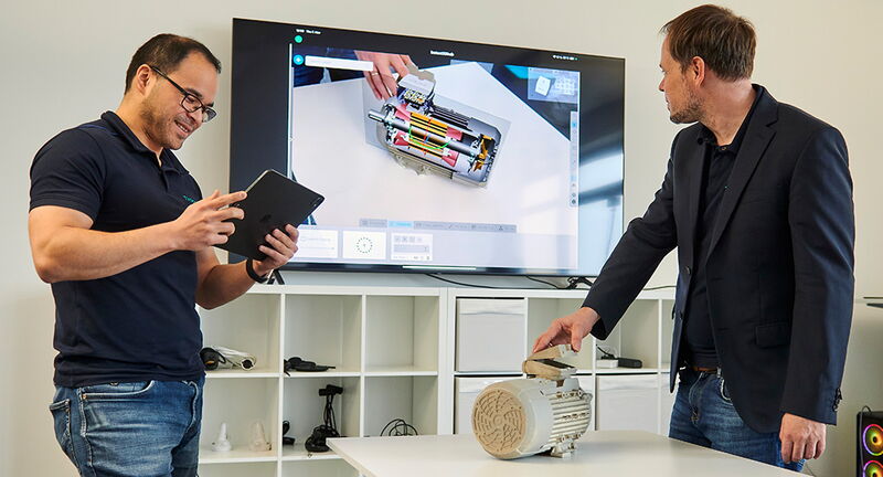 Arbeiten im Threedy-Labor