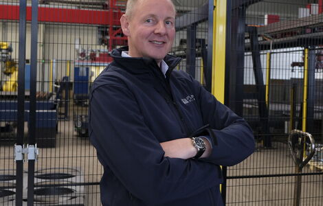 Dr. Frank Grote, Geschäftsführer der FRANK Walz- und Schmiedetechnik GmbH in Hatzfeld-Reddighausen