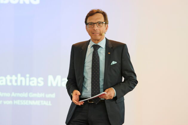 Wolf Matthias Mang, Vorstandsvorsitzender HESSENMETALL, Geschäftsführer, Arno Arnold GmbH
