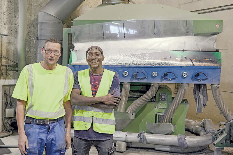 Zirec - Foto mit Mitarbeitern/Scheffler