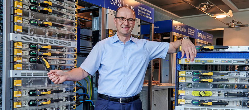 Stefan Gutting CEO vom Elektrotechnikunternehmen Jean Müller