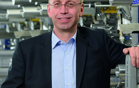 Jochen Zaun, Geschäftsführer der Georg Sahm GmbH & Co. KG Maschinenfabrik in Eschwege