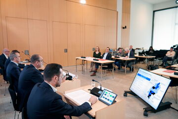 Pressekonferenz - Blick ins Publikum