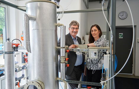 Gottlieb Hupfer und seine Tochter Johanna Hüther