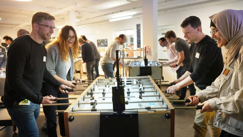 Startups - Pizza - Kickern