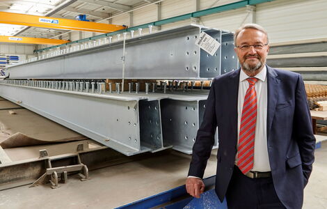 Markus Michels von focus Industrieautomation über bahnbrechende Ideen, Foto Gerd Scheffler