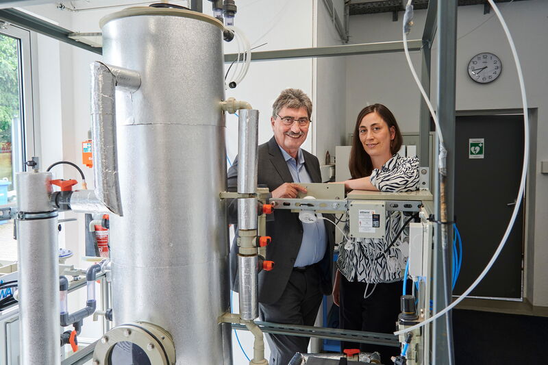 Gottlieb Hupfer und seine Tochter Johanna Hüther