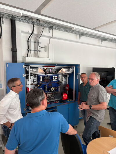 Werkstattbesuch E-Mobility-Center