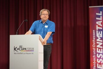 Grußwort von Joachim Bauer, Leiter des SCHULEWIRTSCHAFT-Arbeitskreises MKK-West/Hanau.