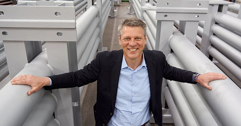 Karsten Stückrath, Geschäftsführer von SCHMIDTSCHE SCHACK – Arvos Group in Kassel