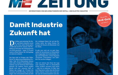 M+E Zeitung Nr. 2026.01
