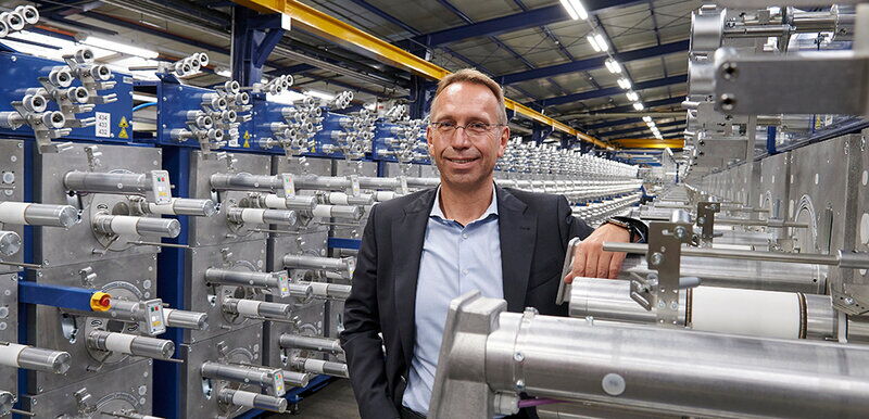 Jochen Zaun von der Firma Georg Sahm GmbH & Co. KG