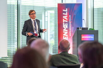 Wolf Matthias Mang, Vorstandsvorsitzender von HESSENMETALL und Geschäftsführer der Arno Arnold GmbH  (Foto: Julia Reisinger)