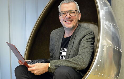 Andreas Jamm, CEO von Boldly Go Industries