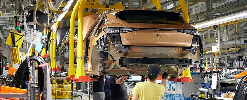 Produktionshalle Opel Rüsselsheim