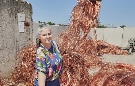 Zirec - Foto mit Chefin/Scheffler